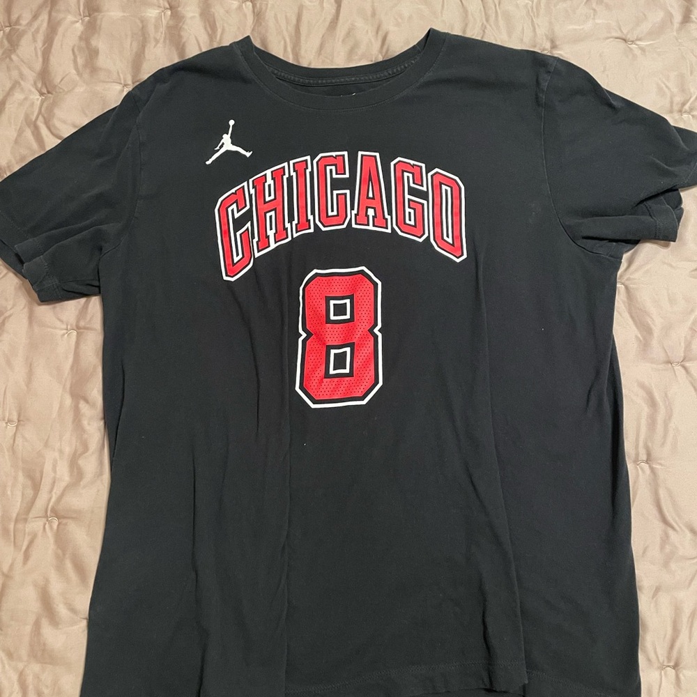Black Zach Lavine Jersey Shirt - Picture 3 of 3